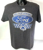 Licensed Ford V8 Emblem T-Shirt for High Performance Lovers (Unisex)