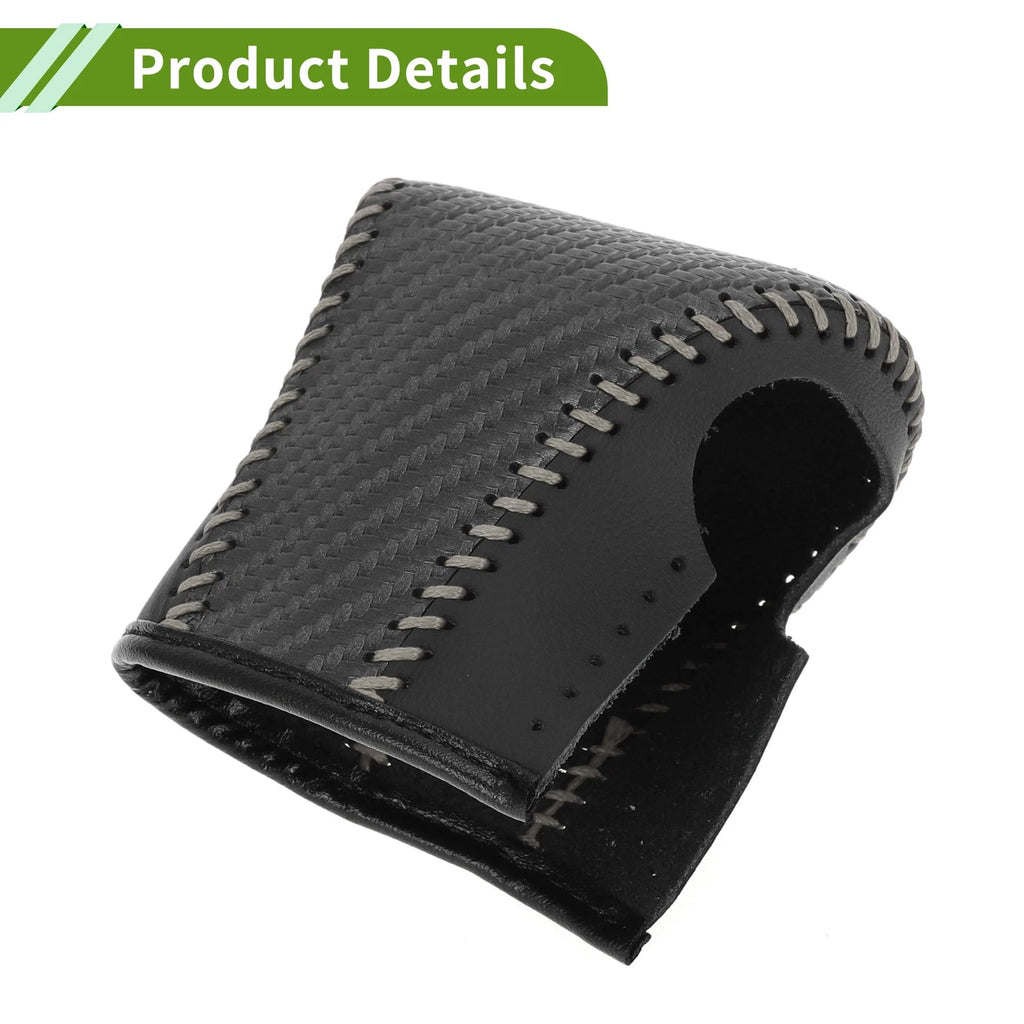 1 Pc Gear Shift Knob Cover for Lexus ES300h (2018–2023) Black Carbon Fiber