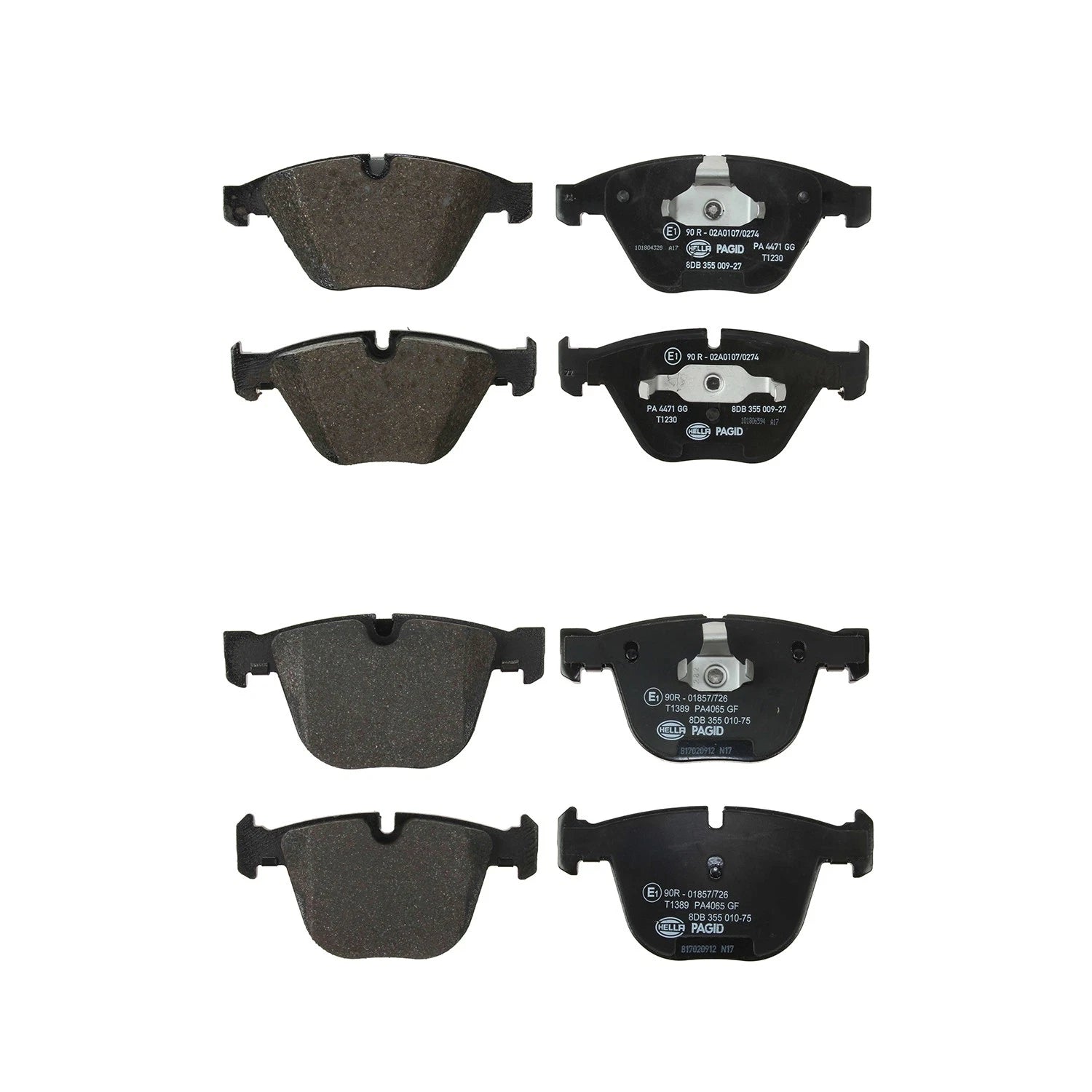 Disc Brake Pads Kit for BMW E82 1 Series M E90 M3 (2007–2013)