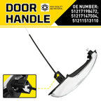 Outside Door Handle for Mini Cooper R50 R52 R55 R57 R58 R59 (2002–2015)
