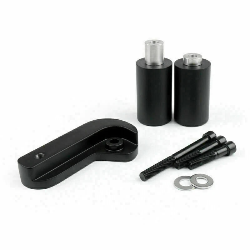 Frame Sliders Crash Protector for Suzuki GSXR 600/750 (No Cut, Black)