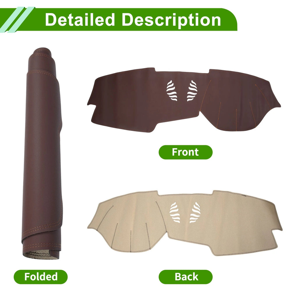 Dashboard Cover Mat for BMW X5 X6 (2019–2022) Brown