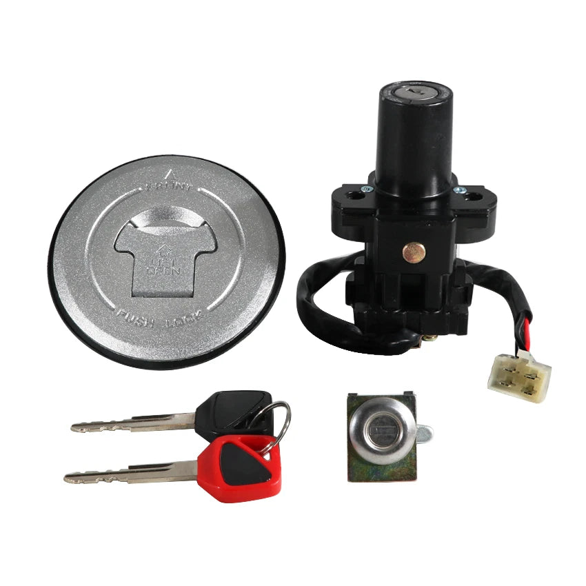 Ignition Key Switch Lock Set for Honda CB250 Hornet 250 (2000–2007) 35010-KEA-J00