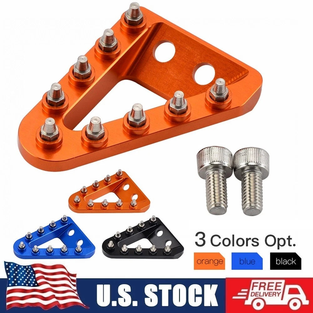 Rear Brake Pedal Lever Tip Step Plate for KTM 125-500 XCW EXC SX XC (2017–2025)