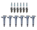 Set of 6 Ignition Coils & Iridium Spark Plugs for Kia Hyundai V6