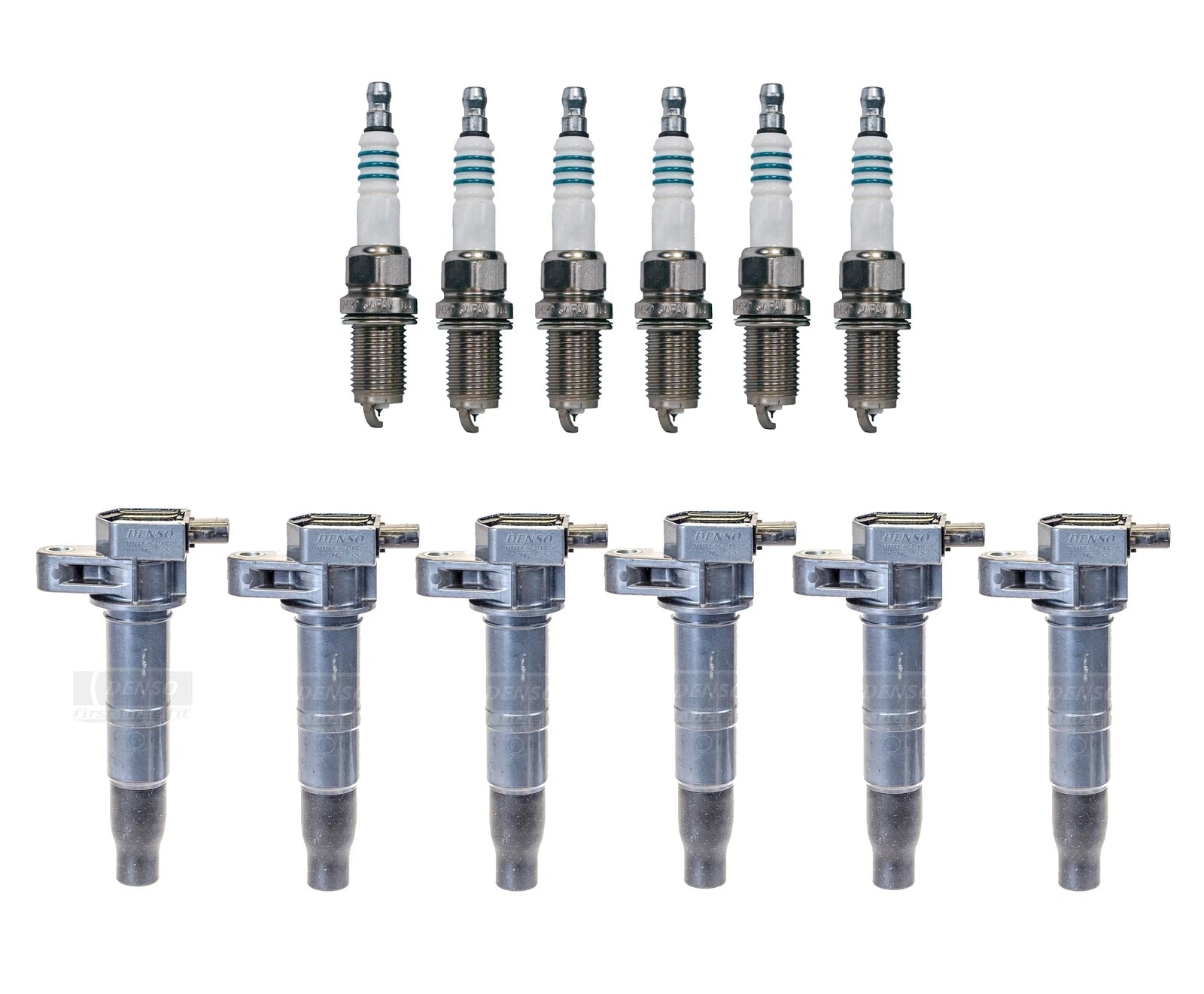 Set of 6 Ignition Coils & Iridium Spark Plugs for Kia Hyundai V6