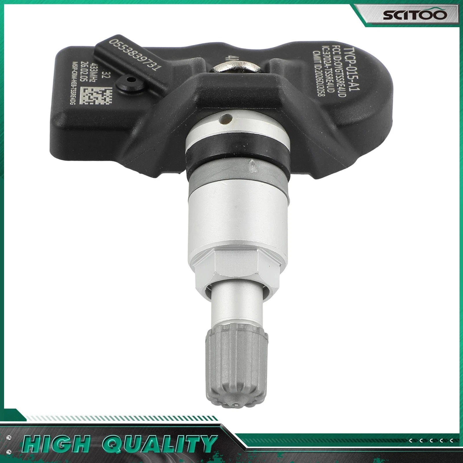 TPMS Tire Pressure Monitoring Sensor 5Q0907275B for Porsche Audi McLaren VW (2015–2023)