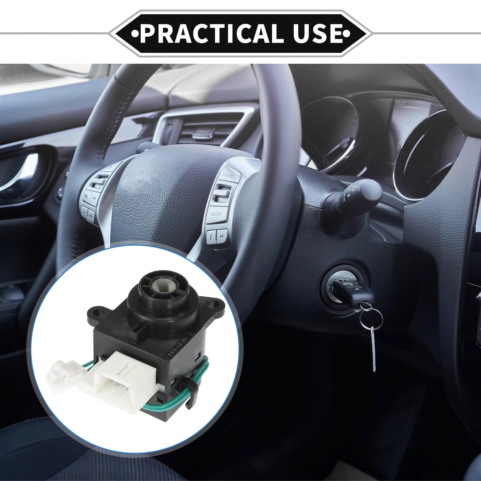 Ignition Starter Switch for Buick Lucerne (2006–2011) No.25757645