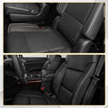 Set of 2 Leather Seat Covers for GMC Sierra 1500 2500HD 3500HD (2015–2019)