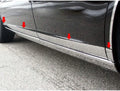 8p Luxury FX Chrome 2-2 9/16' Rocker Panel Molding for 06-11 Buick Lucerne