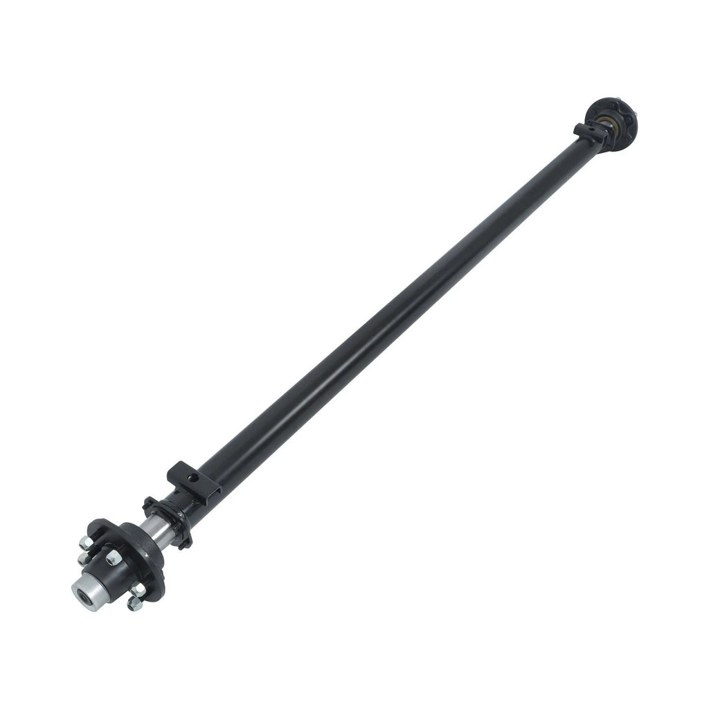 6K Trailer Axle for 6 Lug Vehicles (85" Hub Face, 70" Spring Center)