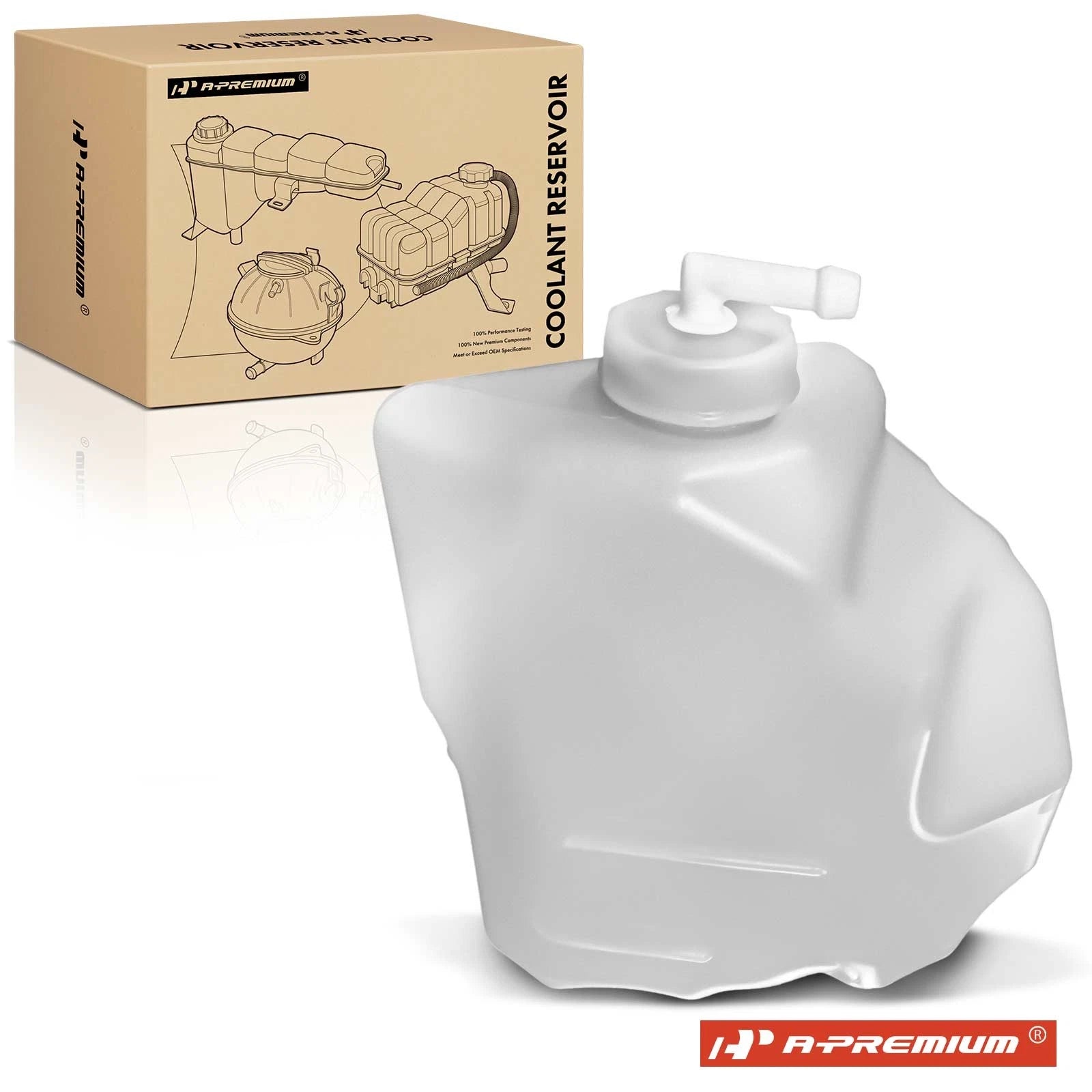 Radiator Coolant Reservoir with Cap for Honda Accord (2018–2022)