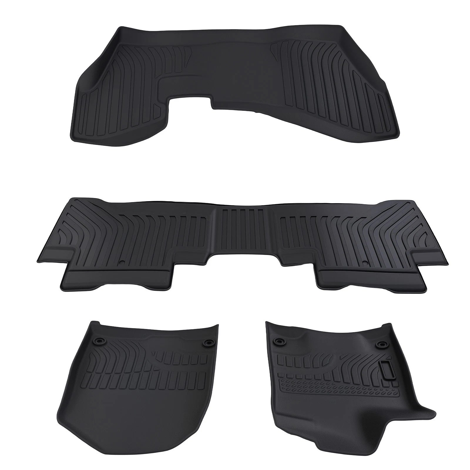All-Weather TPE Anti-Slip Floor Mats for Acura MDX (2014–2020)