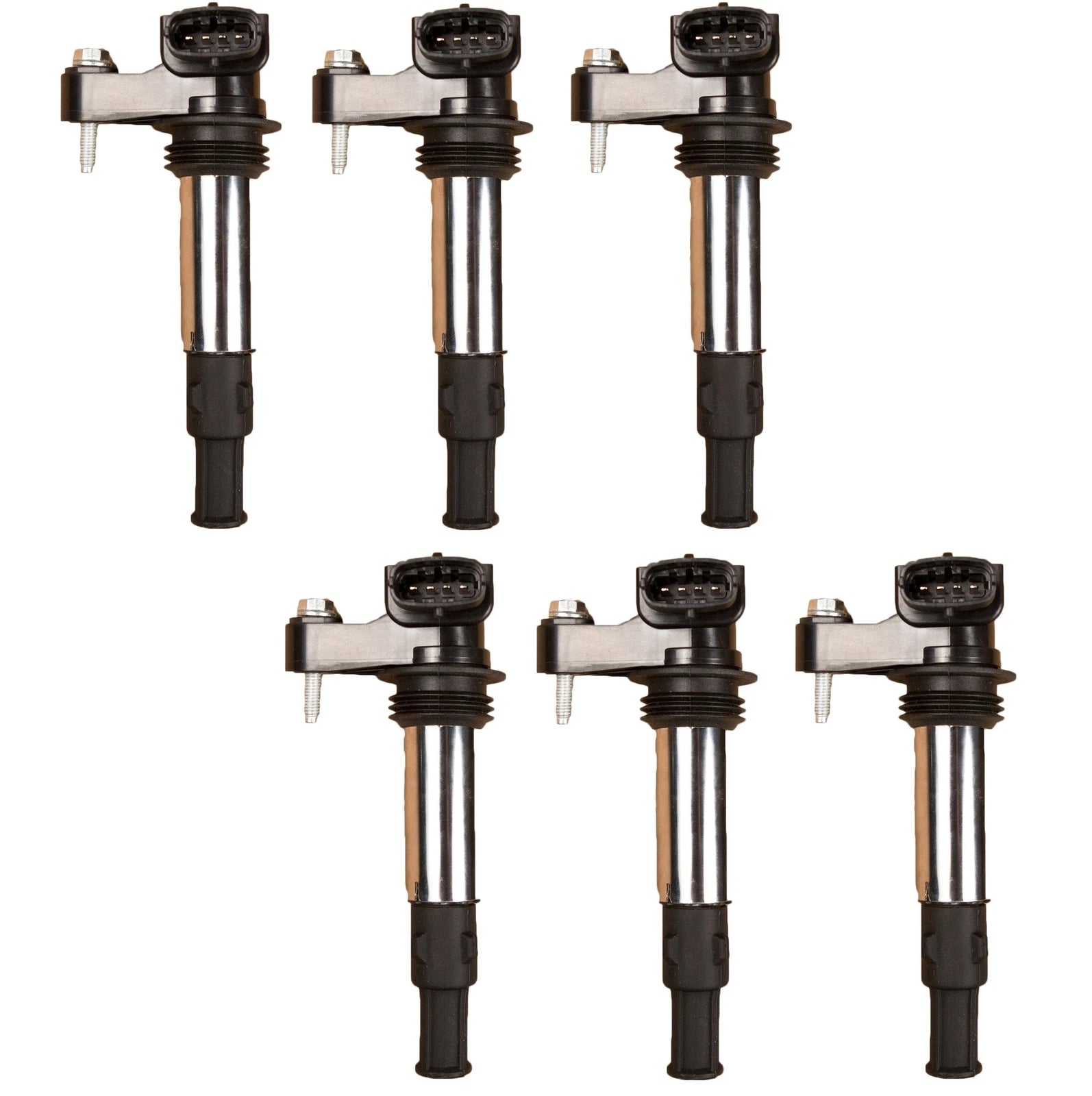 Set of 6 Ignition Coils for Buick Cadillac Chevy GMC Saab Saturn (N/A)