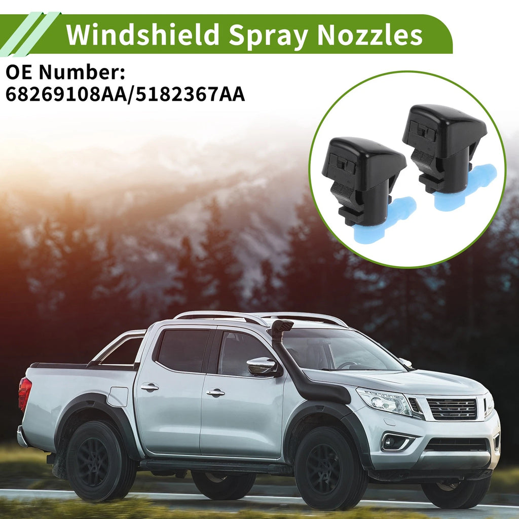 Windshield Washer Nozzle Set for Dodge (No. 68269108AA)