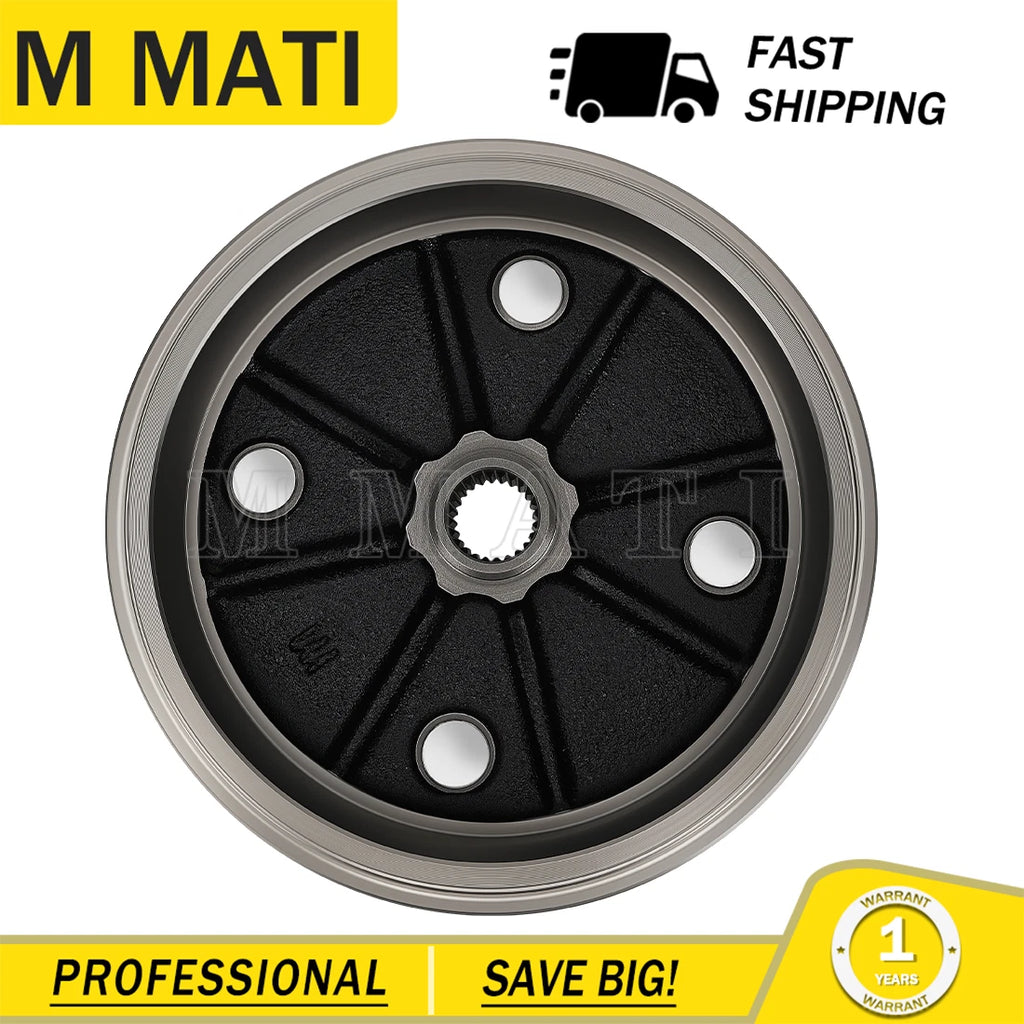 Front Wheel Brake Drum Hub for Kawasaki Mule 2510 Diesel KAF950A (2000–2001)