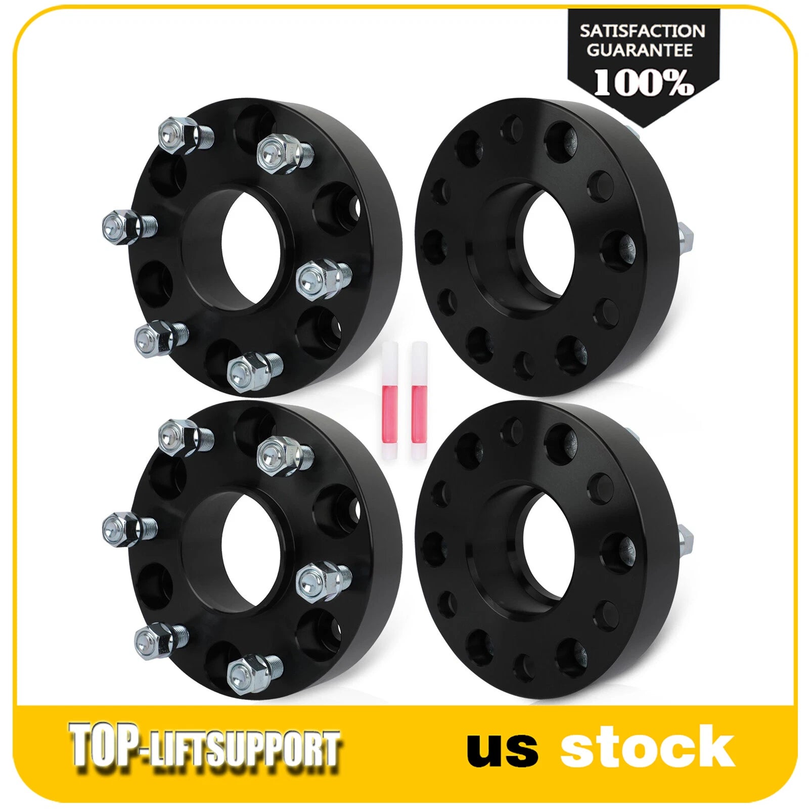 Set of 4 Hubcentric Wheel Spacers 1.5" for Ram 1500 (2019–2025)