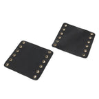 Leather Hand Grips Covers for Harley Cafe Racer (Fits Various Models)
