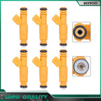 Set of 6 Fuel Injectors for Volvo 850 S70 V70 (1995–1998) 9454555
