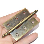 2X Hinge for Wooden Jewelry Chest Cabinet (Vintage)