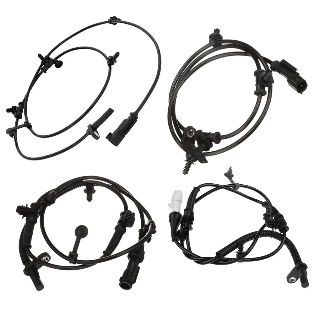 4X ABS Wheel Speed Sensor for Ford Edge (2011–2012) V6 3.5L