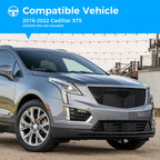 Front Bumper Grille for Cadillac XT5 (2017–2020) Gloss Black