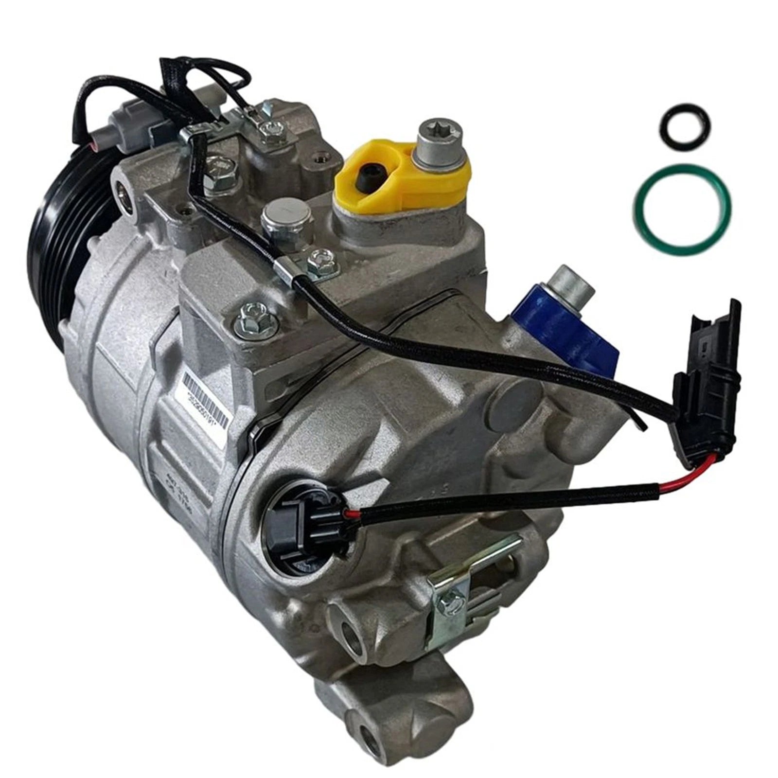 AC Compressor w/4-Groove for BMW F07 550i GT F12 F13 650i F01 F02 X5 X6 (2010–2017) CO29118C