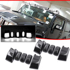 10X Black Smoke Lens LED Cab Roof Marker Lights for Hummer H2 (2003–2009)