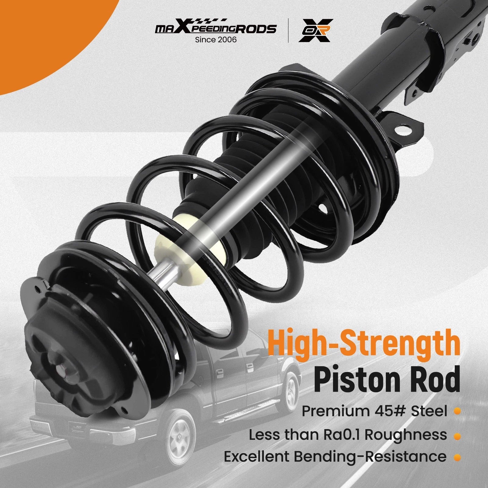 Front Complete Struts & Rear Shocks for Saturn Ion (2003–2007)