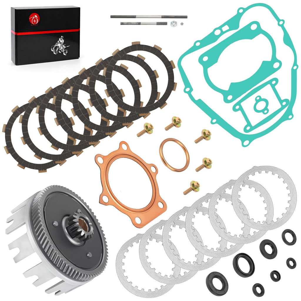 Clutch Kit & Outer Clutch Basket w/ Gear for Yamaha Blaster YFS200 (1988–2006)