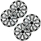 Set of 4 Hub Caps for 16 Inch Rims (Universal Fit)