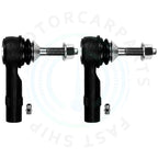 2X Front Outer Tie Rods for Mercury Montego Ford Freestyle Five Hundred (2005–2007)