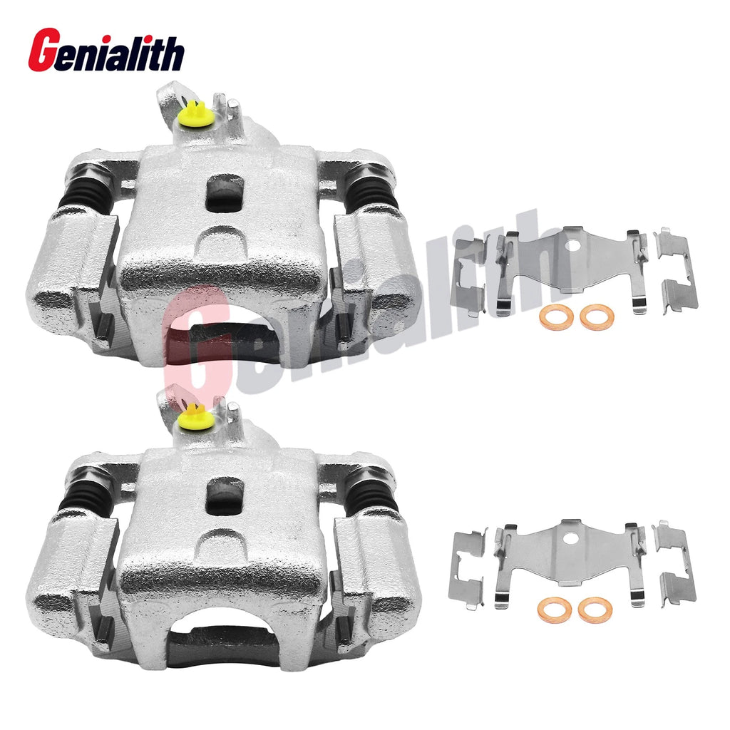 2X Rear Disc Brake Caliper for Hyundai Tiburon (2004–2008) Kia Spectra (2005–2009)