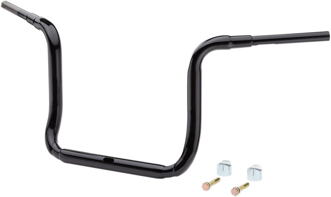 1-1/2" Grande Traditional Ape Hanger Handlebar for Harley (14") - Black