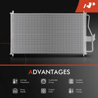 A/C Condenser for Chevrolet Camaro Pontiac Firebird (1986–1991)