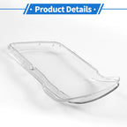 1 Pc Headlight Lens Cover for BMW 7 Series E65 (2002–2008) No. 63127162118