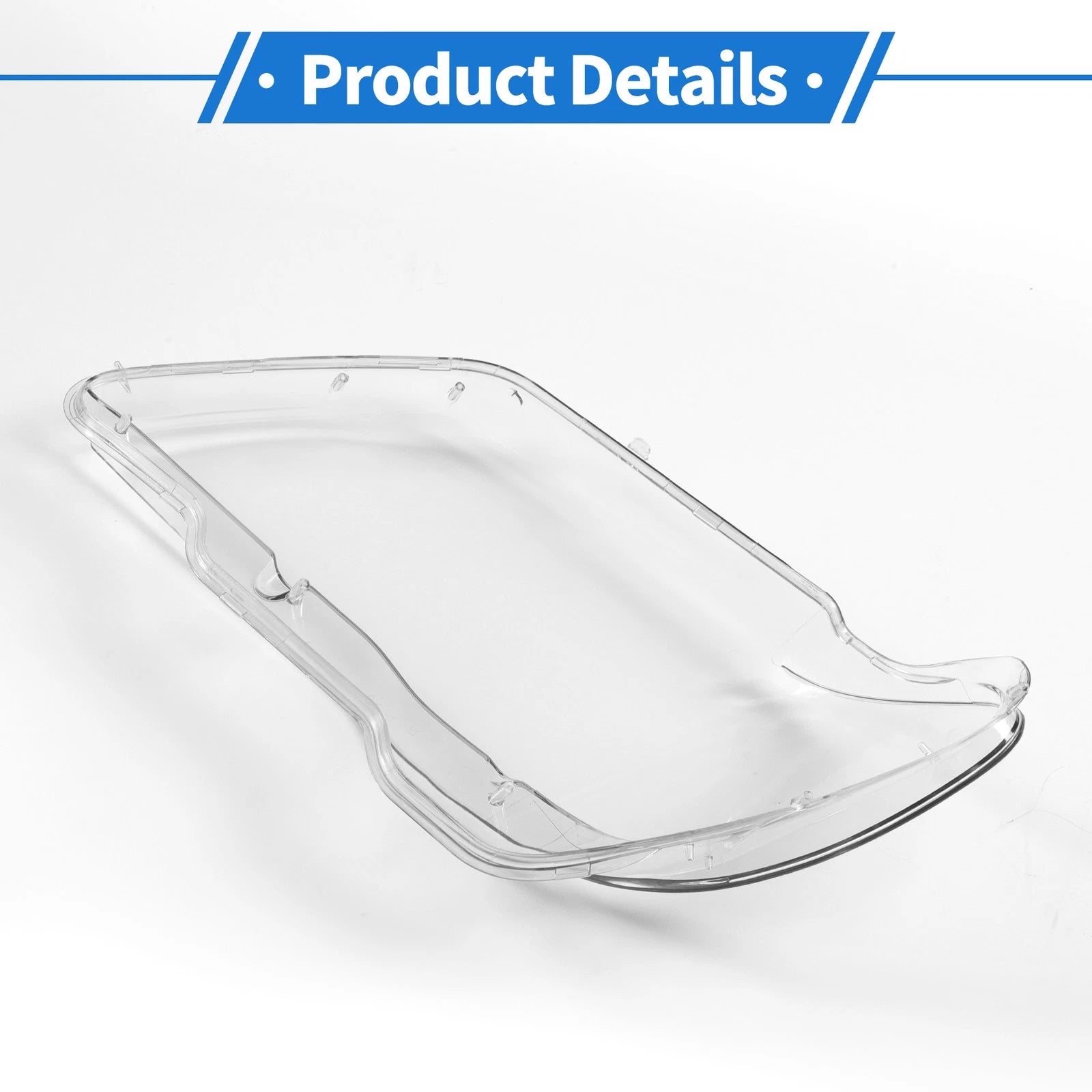 1 Pc Headlight Lens Cover for BMW 7 Series E65 (2002–2008) No. 63127162118