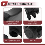 Coolant Expansion Overflow Tank with Cap No. 17111436381 for BMW 525i 528i 530i (2001–2007)