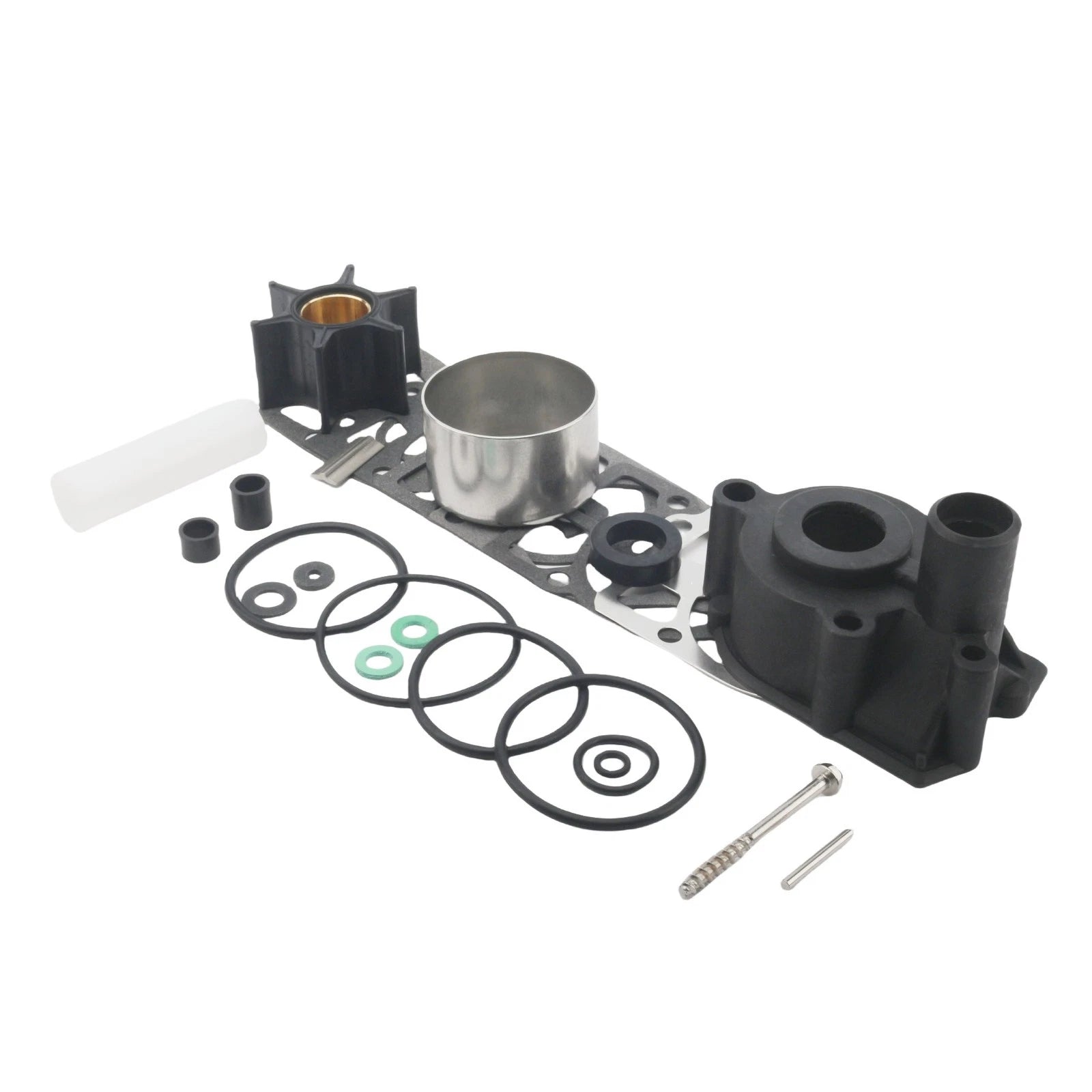Water Pump Impeller Kit for Mercury Mercruiser Alpha One (46-96148A8, 96148Q8, 18-3316)