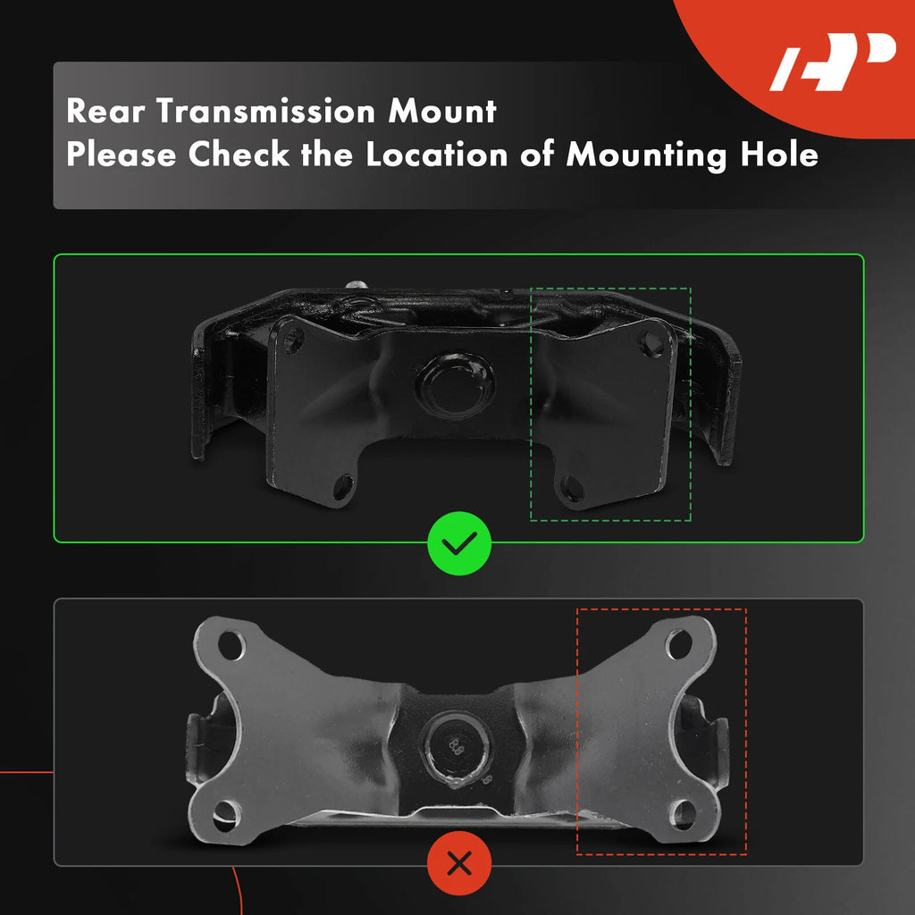 Set of 4 Engine Motor & Transmission Mounts for Subaru Outback (2015–2019)