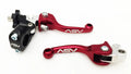ASV Unbreakable Shorty Brake Clutch Levers Kit for Aprilia RXV/MXV 450 (2007–2019)