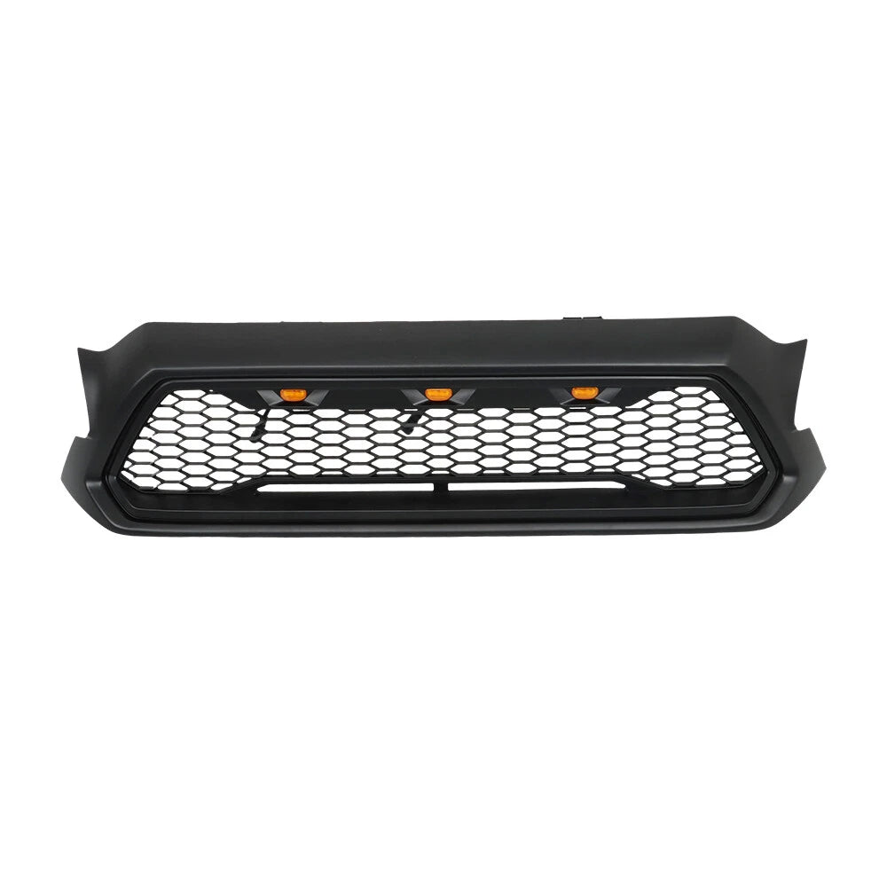 Matte Black Honeycomb Mesh Grille with LED Light for Tacoma (2012–2015)
