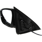 Power Mirror for Nissan Pathfinder (2017) Left Paintable Turn Signal Manual Folding