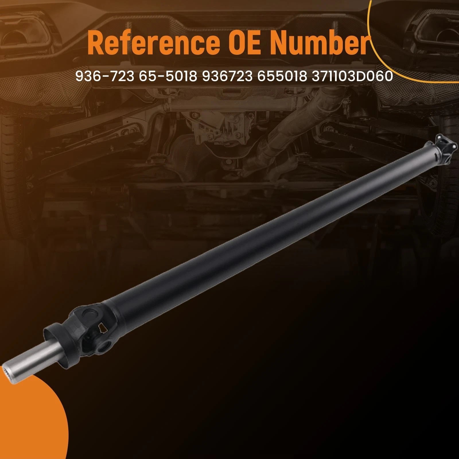 Rear Driveshaft Assembly for Toyota 4Runner (1996–2000) RWD