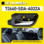 Inside Interior Rear Door Handle Left Driver Side for Honda Accord (2003–2007)