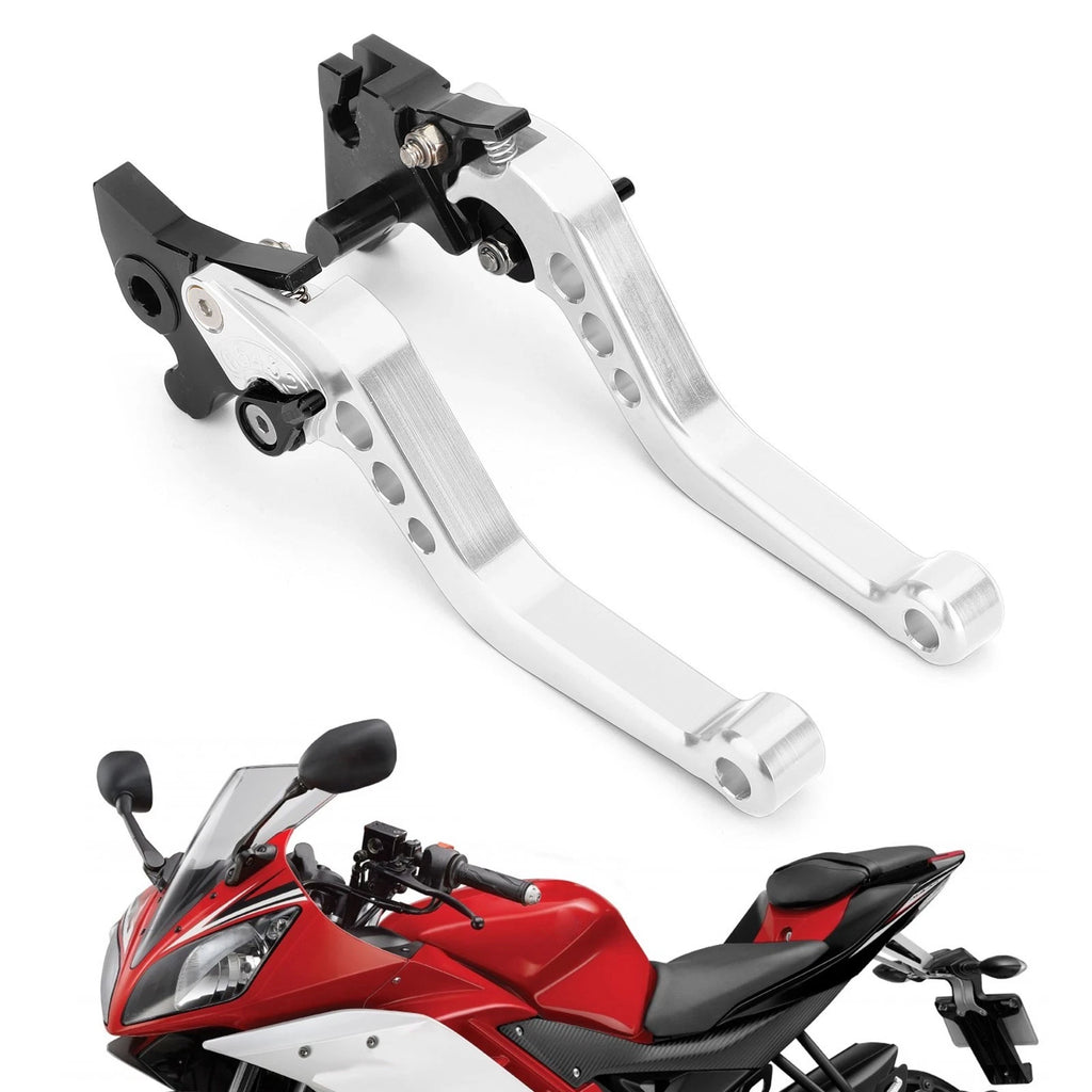 Brake Clutch Levers for Yamaha YZF-R15 (2008–2014) Silver