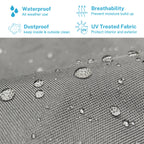 Waterproof T-Top Hard-Top Console Portion Cover for