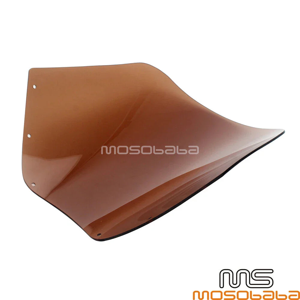 15" ABS Smoke Windshield for Harley Dyna Softail Low Rider (2006-2023)