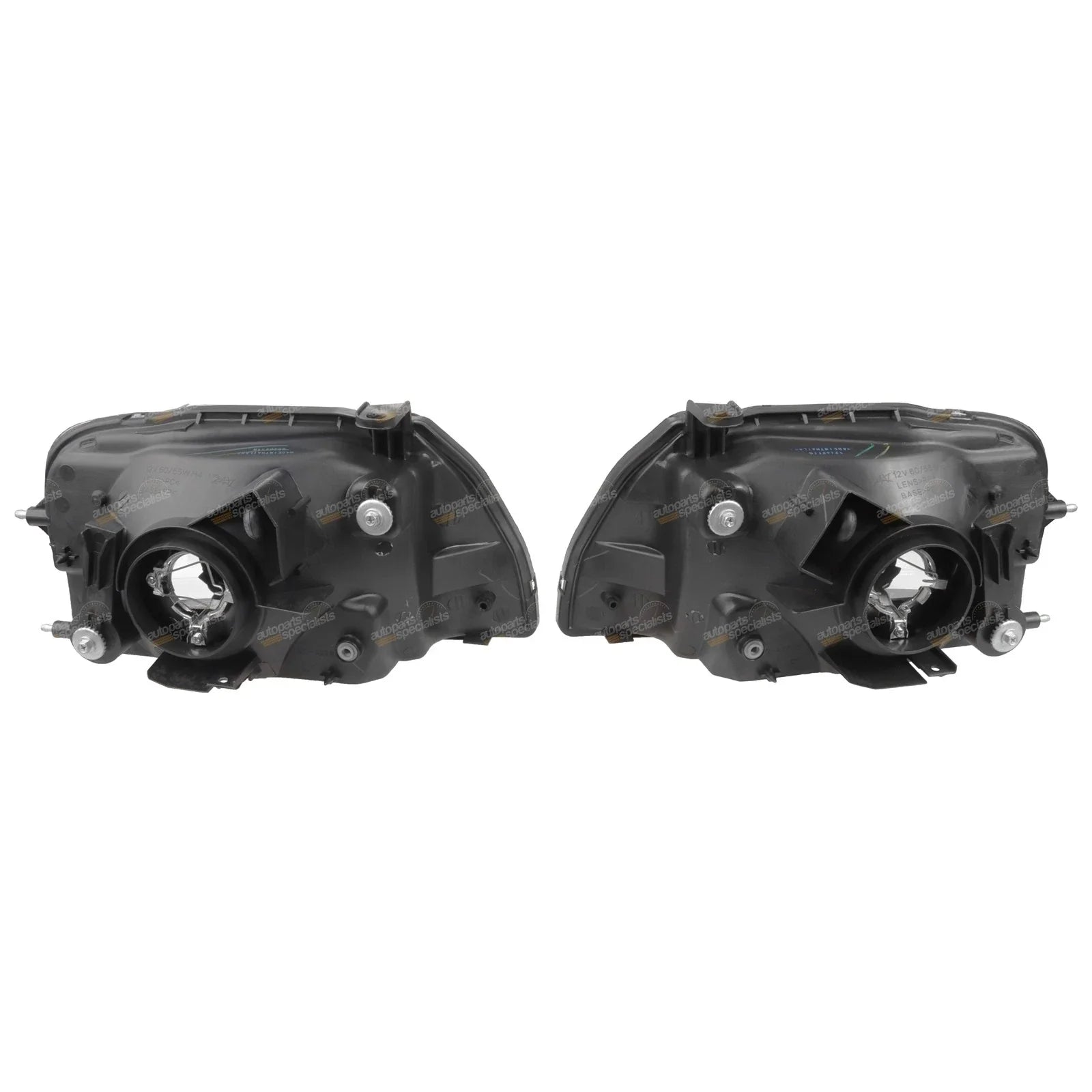 Headlights Pair LH+RH for Mitsubishi Triton Ute GLS (2004-2006)