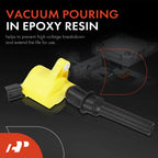 8x Yellow Ignition Coil for Ford F-150 F-250 Explorer Mustang (1997–2010)